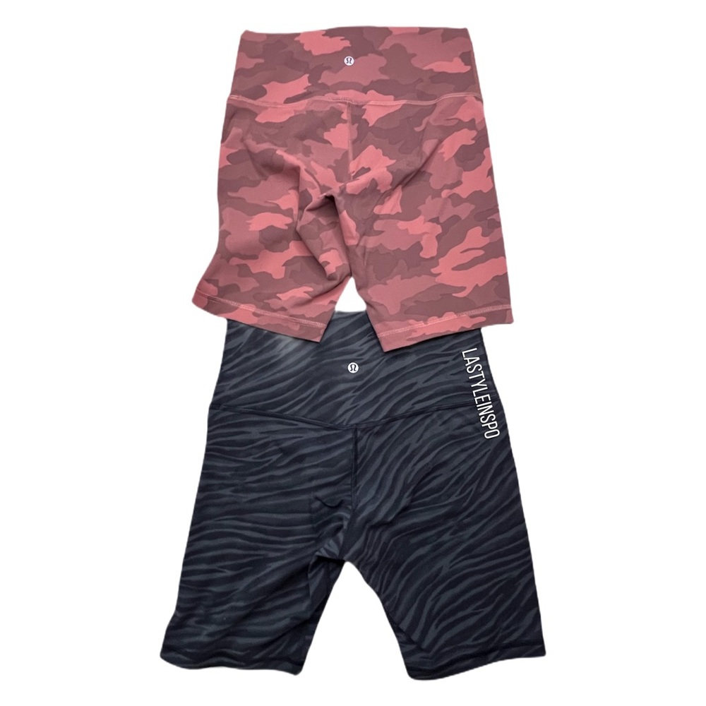 Lululemon Bundle 2 Shorts Align + Wunder Train Size 8
